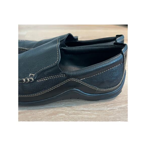 Cole Haan Loafers Men's Tucker Venetian Dress Black Leather 10 M - Picture 5 of 6